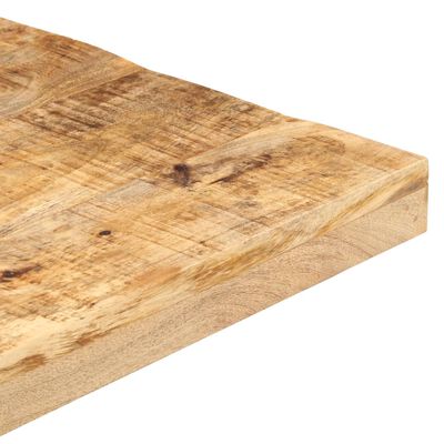 vidaXL Bistro Table Square 31.5"x31.5"x29.5" Rough Mango Wood