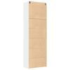 vidaXL Highboard White Engineered Wood 31.5 x 16.7 x 98.0 in Highboard