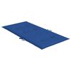 vidaXL Lowback Chair Cushion Set of 4 Royal blue