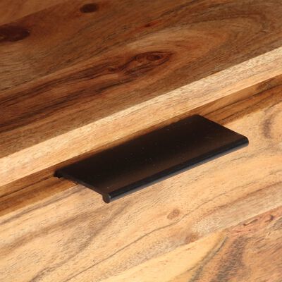 vidaXL Bedside Cabinet 15.7"x11.8"x19.7" Solid Acacia Wood