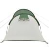 vidaXL Camping Tent Tunnel 3-Person Green Waterproof