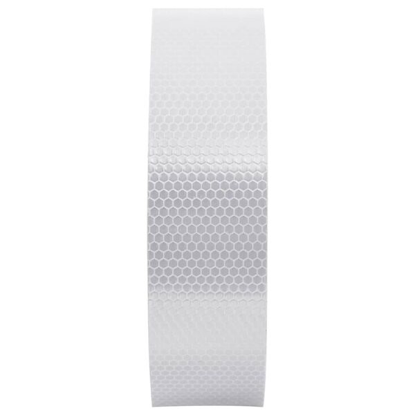 vidaXL Reflective Tape White 2.0 "x164.0 ' PVC