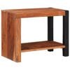 vidaXL Bookshelf Brown 50 x 30 x 40 cm Solid Acacia wood
