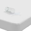 vidaXL Mattress Protector White Polyester with TPU backing 47.2x86.6 in