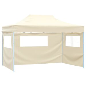 vidaXL Party Tent Cream 600D Oxford fabric with PVC coating 10x13 Feet