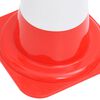 vidaXL Reflective Traffic Cones 20 pcs Red and White 19.7 "