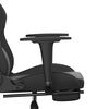 vidaXL Gaming Chair Black
