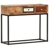 vidaXL Console Table Mixed shades of reclaimed wood