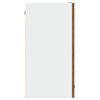 vidaXL Kitchen Wall Cabinet Old wood Engineered wood, glass Medium