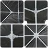 vidaXL Party Tent Anthracite 236.22 x 157.48 x 104.72 in