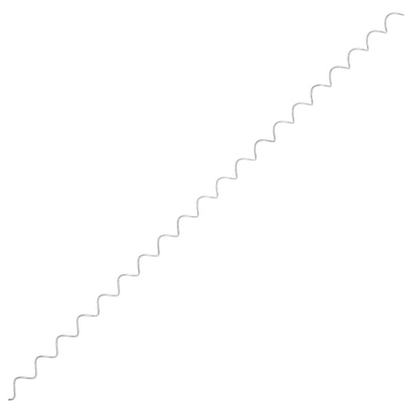 vidaXL Gabion Spirals 24 pcs Galvanized Steel 39.4"