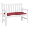 vidaXL Garden Bench Cushion Wine Red Oxford fabric (100% polyester)