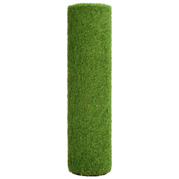 vidaXL Artificial Grass Light green, dark green, brown