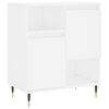 vidaXL Sideboard White Engineered wood Medium Sideboard Rectangular