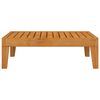vidaXL Garden Table Natural Wood Solid Acacia Wood Medium Modular