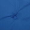 vidaXL Patio Chair Cushions 2 pcs Royal Blue 19.7x19.7x1.6" Oxford Fabric