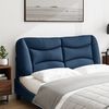 vidaXL Headboard Cushion Blue 55.1 in Fabric (100% polyester)
