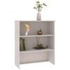 vidaXL Top For Highboard White Solid Pine Wood, MDF Medium