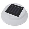 vidaXL Solar Lamp Set of 12 White Plastic Small Solar Solar Lamp