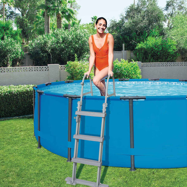 Bestway Pool Ladder Grey