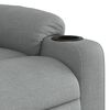 vidaXL Massage Recliner Chair Light grey