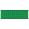 vidaXL Sun Lounger Green and Natural Bamboo Bamboo and Polyester Large
