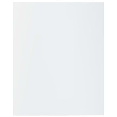 vidaXL Bookshelf Boards 4 pcs High Gloss White 15.7"x19.7"x0.6" Engineered Wood