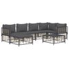 vidaXL Garden Lounge Set Anthracite