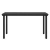 vidaXL Garden Dining Set Black, Dark Grey
