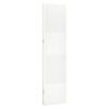 vidaXL 5-Panel Room Dividers 2 pcs White 78.7"x70.9" Steel