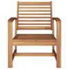 vidaXL Chair 2 pcs Brown 110 x 65 x 76.5 cm Solid Teak Wood