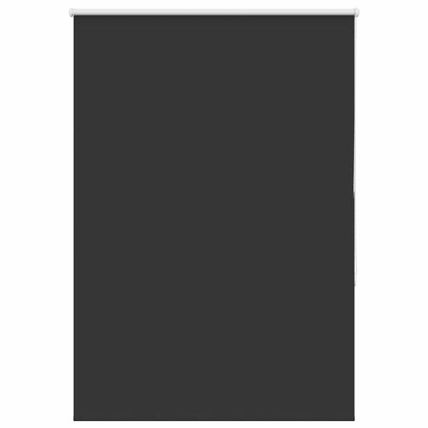 vidaXL Roller Blind Black 100% Polyester 45.3 x 51.2 in