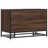 vidaXL Shoe Bench Brown Oak Engineered Wood Compact Shoe Bench
