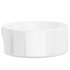 vidaXL Wash Basin White 15.7"x5.7" Ceramic Round