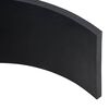vidaXL Rubber Edge For Snow Plow Black Styrene-butadiene rubber