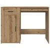 vidaXL Desk Artisan oak Engineered wood Medium Artisan Oak Desk