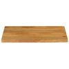 vidaXL Table Top Oak Solid mango wood with oak finish 27.6 x 23.6 x 1.5 in