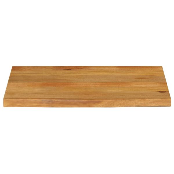 vidaXL Table Top Oak Solid mango wood with oak finish 27.6 x 23.6 x 1.5 in