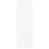 vidaXL Wall Shelf High Gloss White Engineered Wood Medium Wall Shelf