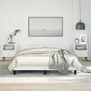 vidaXL Bed Frame without Mattress White Full Faux Leather