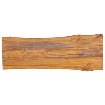 vidaXL Garden Bench 47.2" Solid Teak Wood