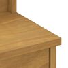 vidaXL Hall Tree Walnut Solid pinewood, engineered wood Hall Tree