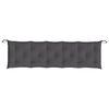 vidaXL Garden Bench Cushion Anthracite Oxford fabric (100% polyester)