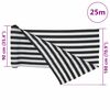 vidaXL Privacy Net Anthracite and White 5.9x82.0' HDPE 2.13 oz/ft²