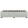 vidaXL Bed Frame Light Grey