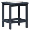 vidaXL Adirondack Side Table Navy blue 38 x 38 x 46 cm HDPE
