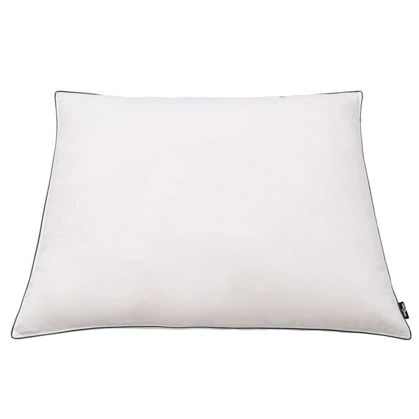 vidaXL Pillow Set of 2 White Microfiber and duck down feather 32 x 32 in