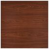 vidaXL Dining Table Brown 31.7"x31.7"x28.7" MDF
