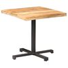 vidaXL Bistro Table Natural wood Rough mango wood Medium Durable