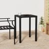 vidaXL Garden Table Anthracite Steel Compact Durable Garden Table